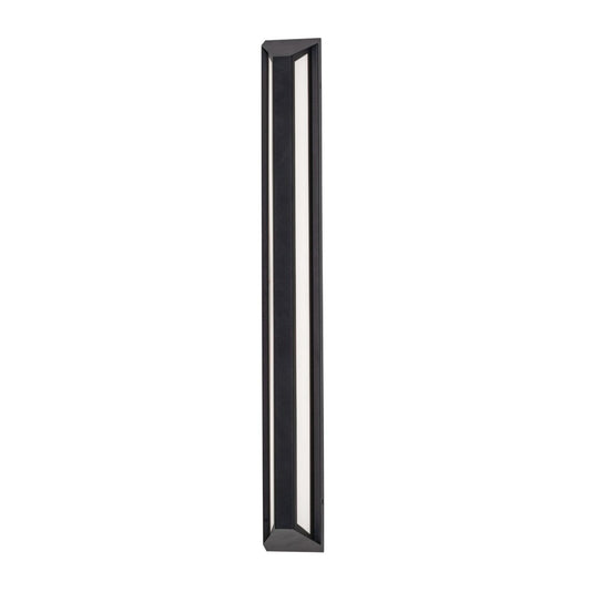 AFX FTNW0436LAJUDBK Fulton 36'' LED Outdoor Sconce 120-277V 5CCT BK