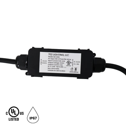 702 Lighting FRANK 30W Transformer [100-277V] to [12V]