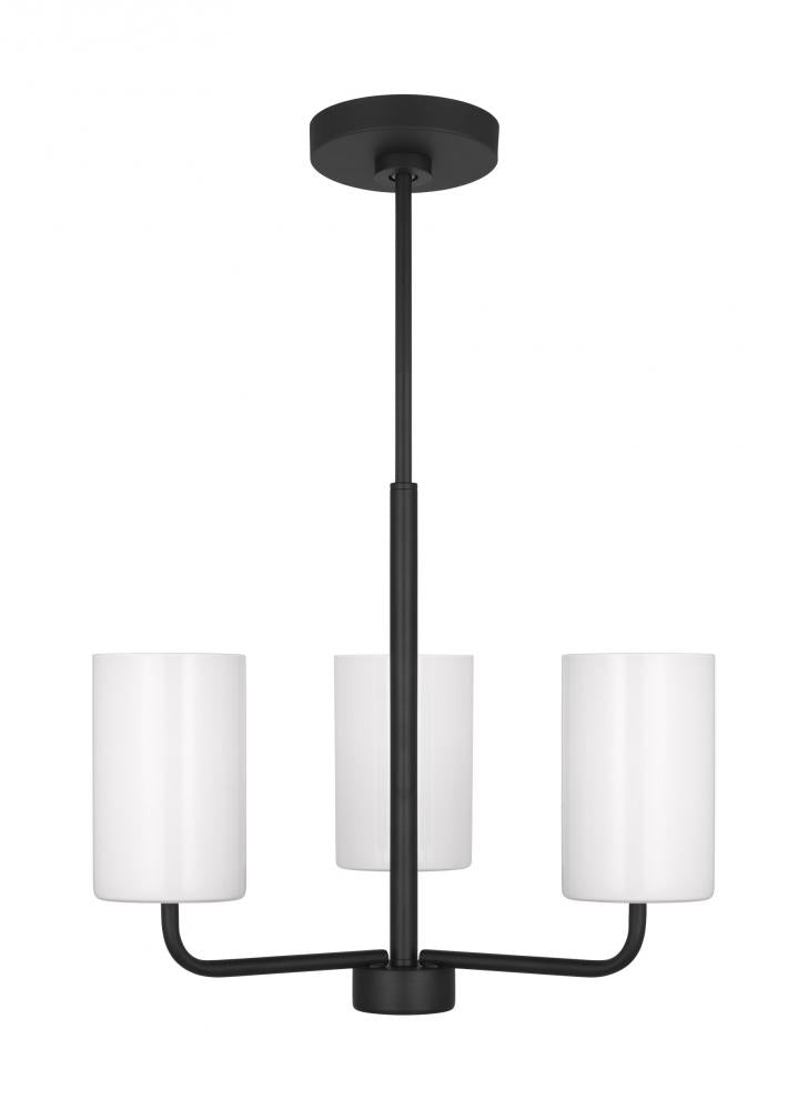 Generation Lighting GLC1003MBK Rhett Small Chandelier