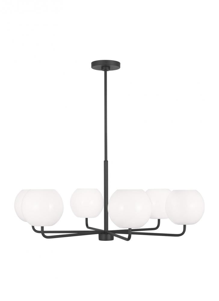 Generation Lighting GLC1066MBK Rory Large Chandelier