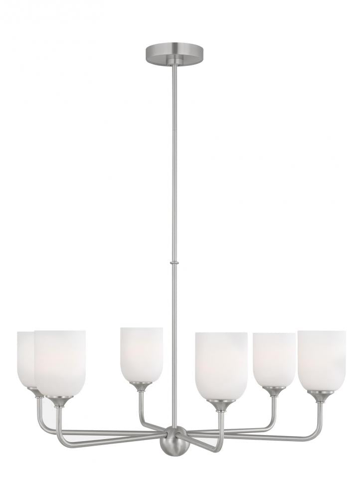 Generation Lighting GLC1096BS Emile Large Chandelier