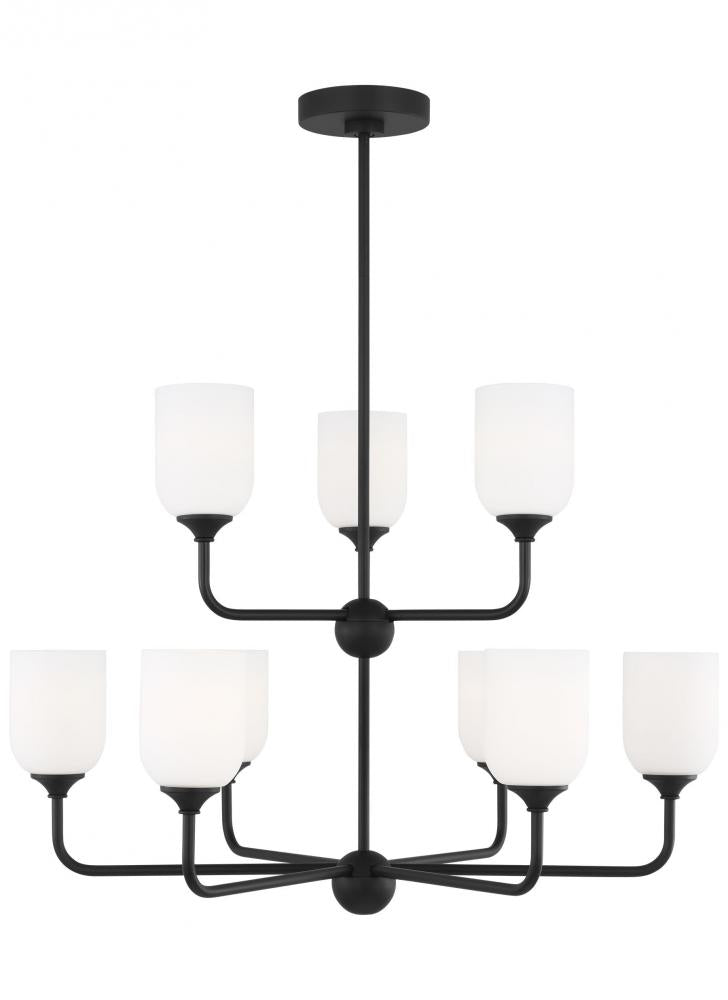 Generation Lighting GLC1109MBK Emile Extra Large Chandelier