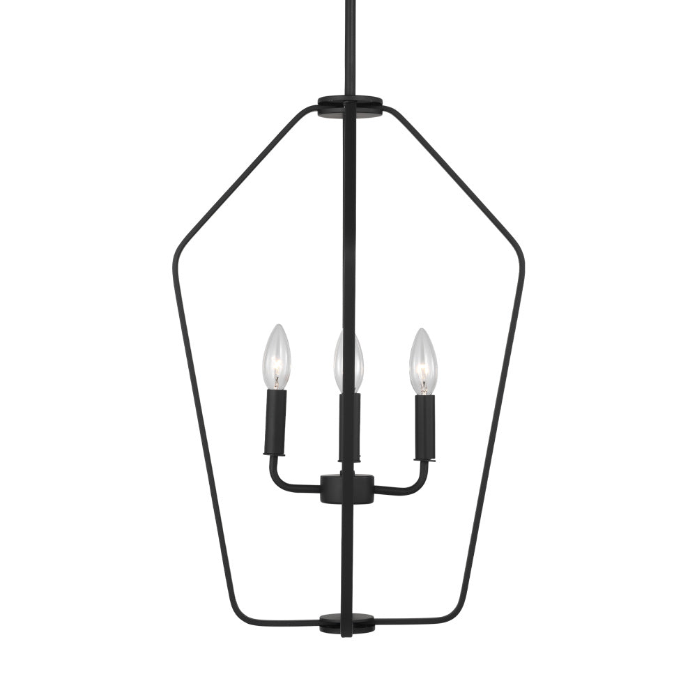 Generation Lighting GLC1264MBK Kennan Four Light Chandelier