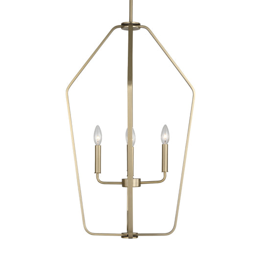 Generation Lighting GLC1274SB Kennan Four Light Chandelier
