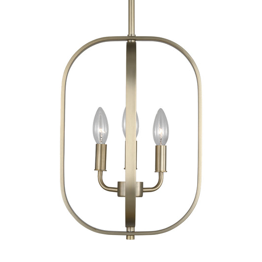 Generation Lighting GLC1293SB Loretto Three Light Chandelier