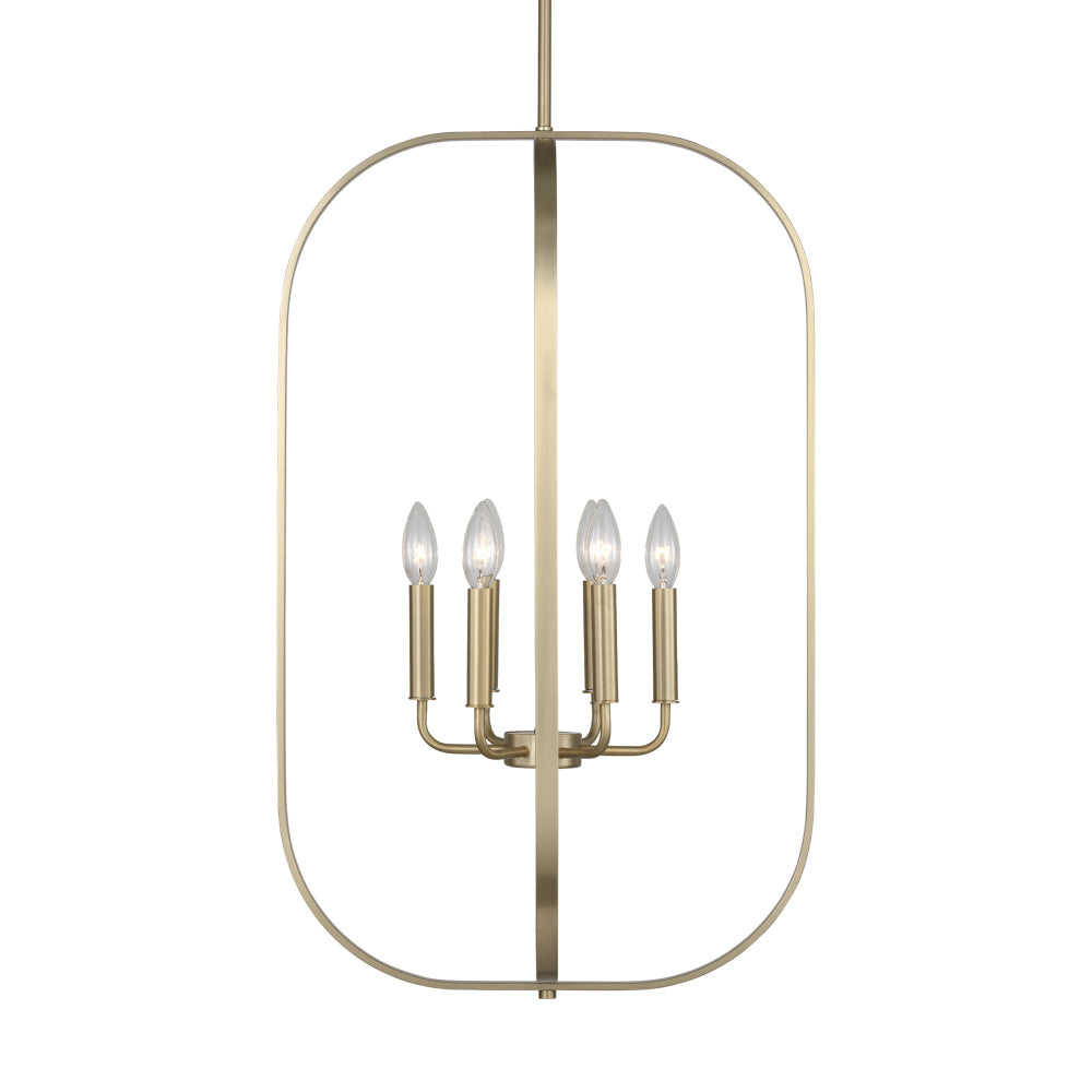 Generation Lighting GLC1316SB Loretto Six Light Chandelier