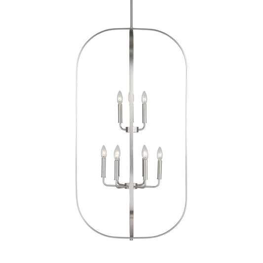 Generation Lighting GLC1329BS Loretto Nine Light Chandelier