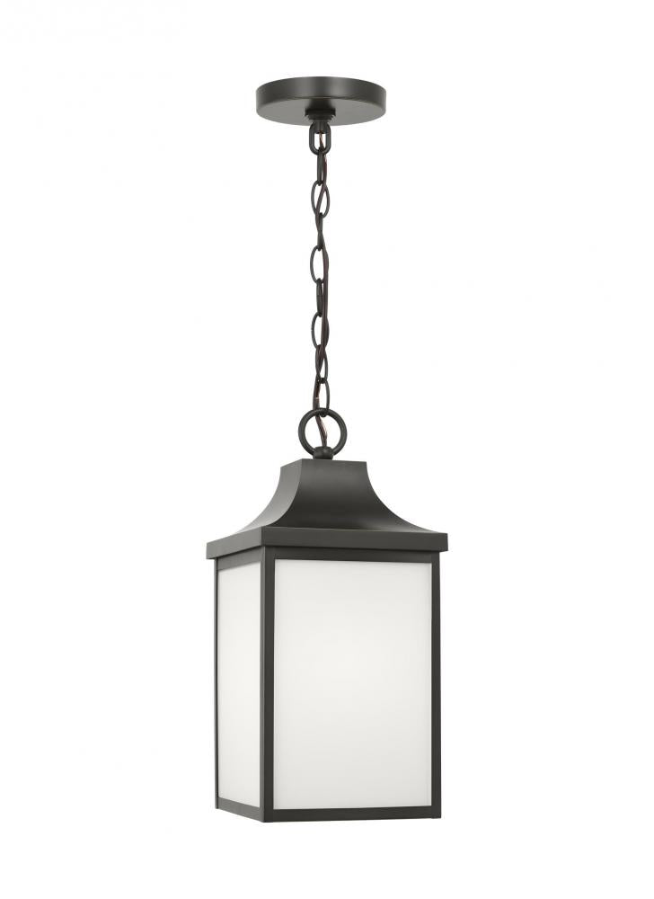 Generation Lighting GLO1041ANBZ Say brook One Light Medium Pendant