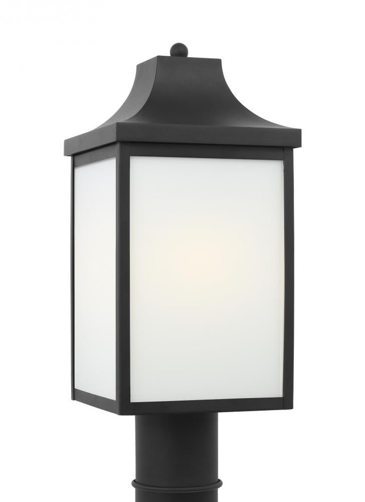 Generation Lighting GLO1051TXB Say brook One Light Medium Post