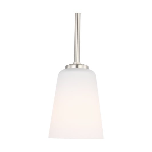 Generation Lighting GLP1031BS Miles One Light Mini-Pendant