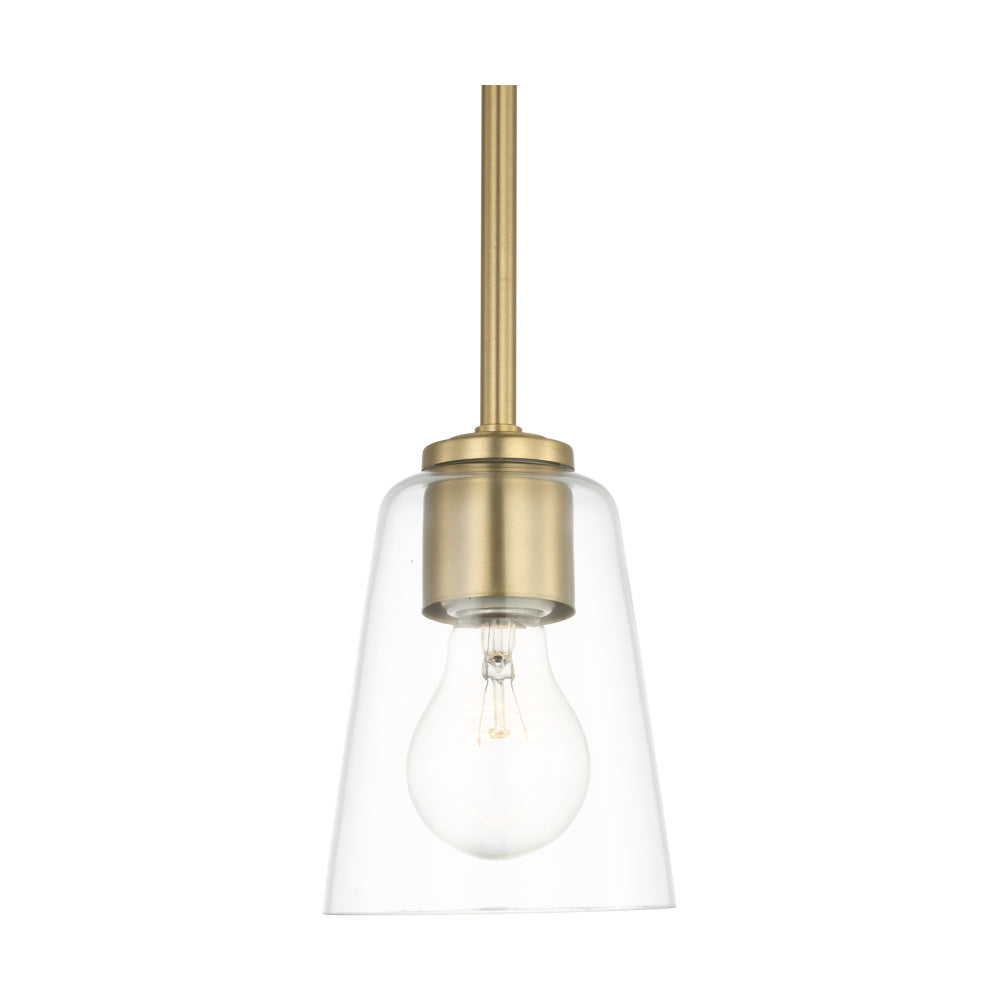 Generation Lighting GLP1041SB Miles One Light Mini-Pendant