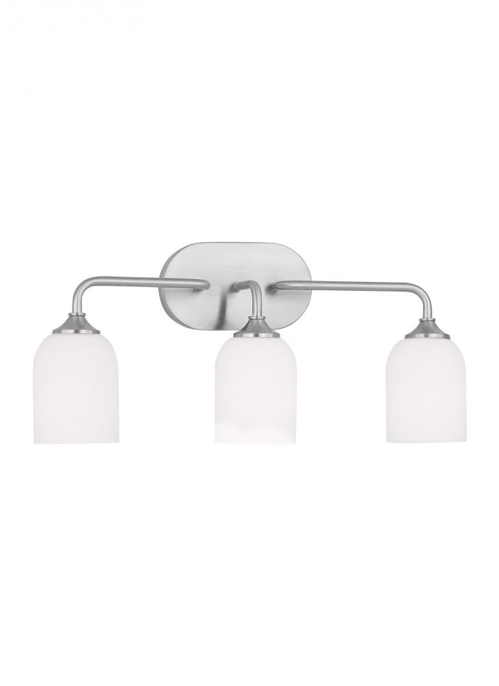Generation Lighting GLV1023BS Emile Large Vanity