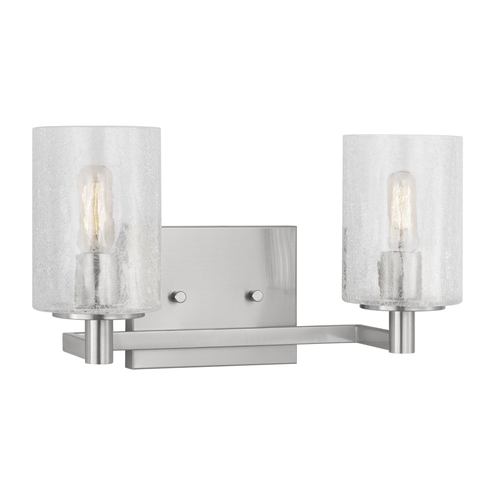 Generation Lighting GLV1032EN/BS Two Light Wall/Bath