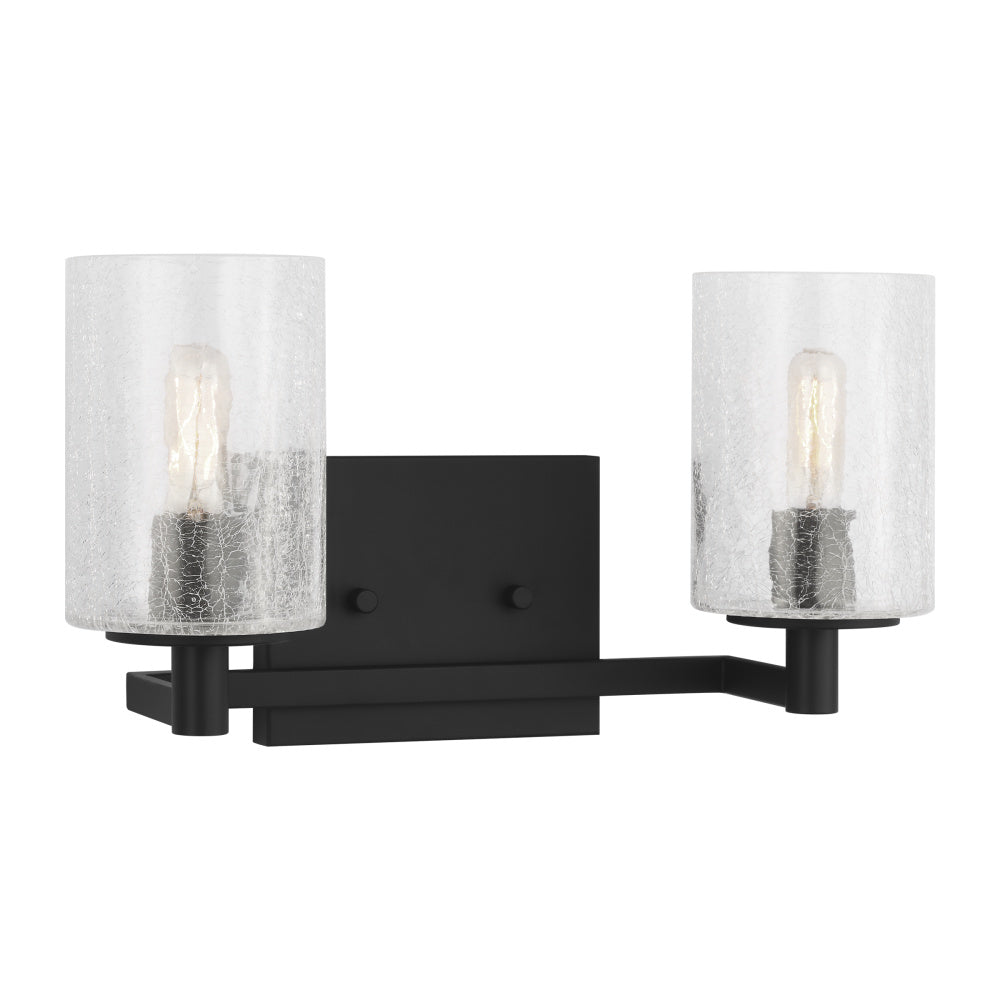 Generation Lighting GLV1032EN/MBK Two Light Wall/Bath
