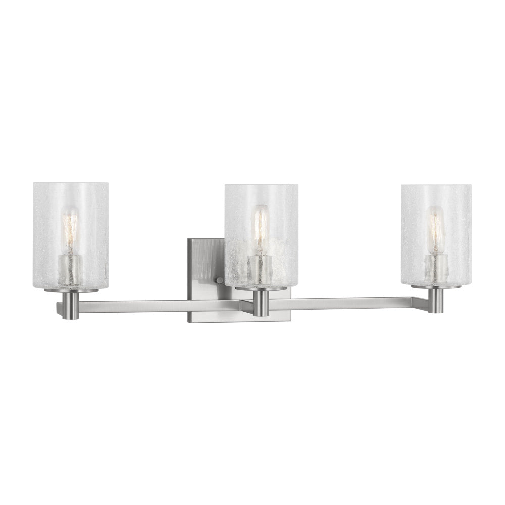 Generation Lighting GLV1033EN/BS Three Light Wall/Bath