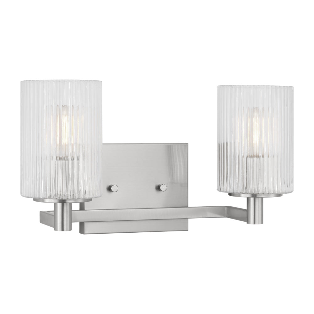 Generation Lighting GLV1042EN/BS Two Light Wall/Bath