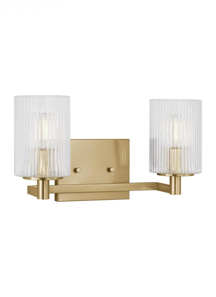 Generation Lighting GLV1042SB Two Light Wall/Bath