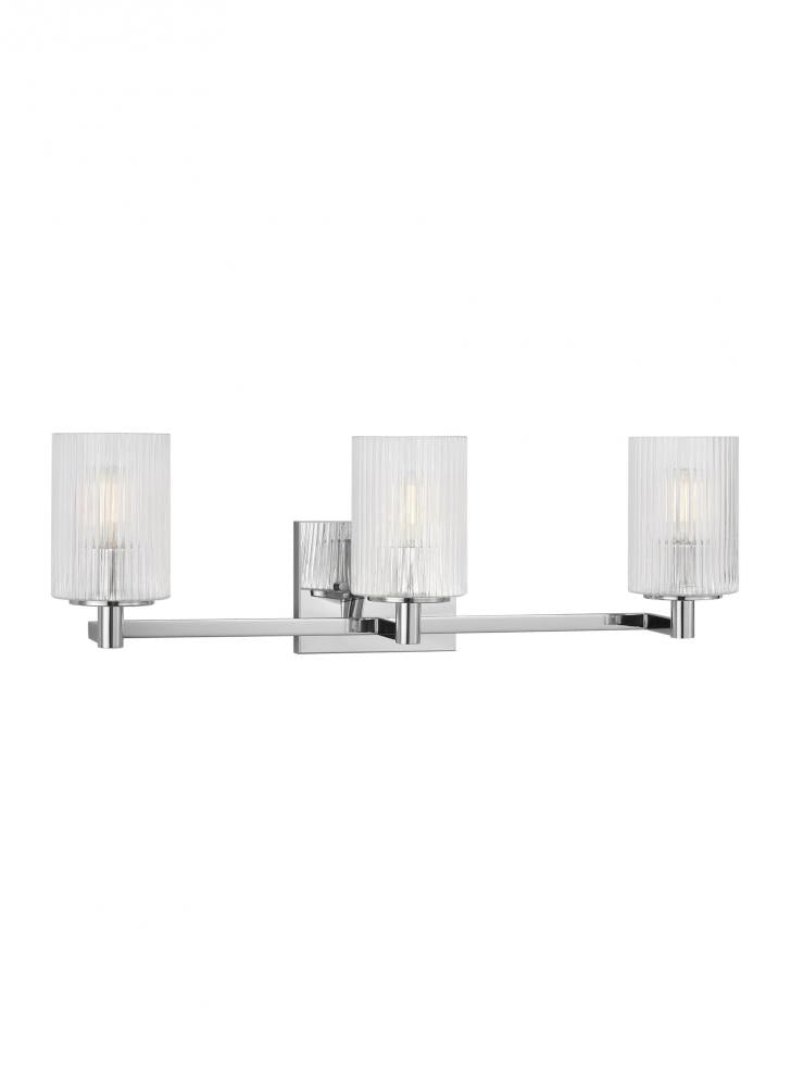 Generation Lighting GLV1043CH Three Light Wall/Bath