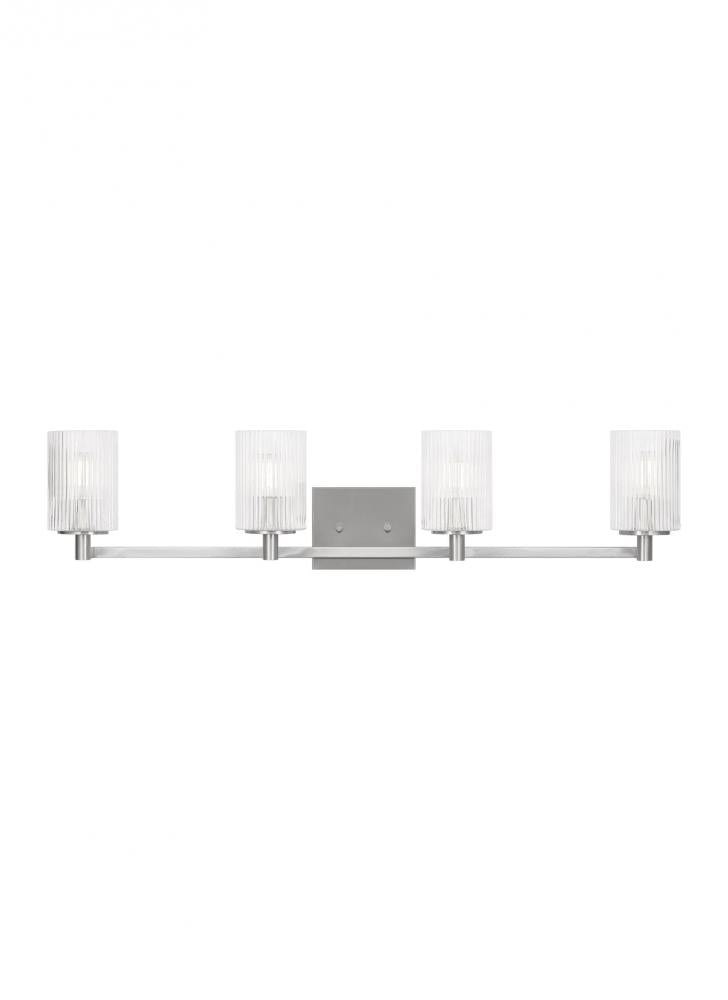 Generation Lighting GLV1044BS Four Light Wall/Bath