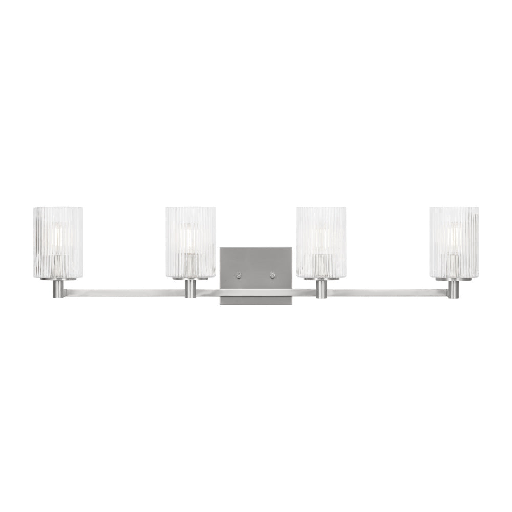Generation Lighting GLV1044EN/BS Four Light Wall/Bath