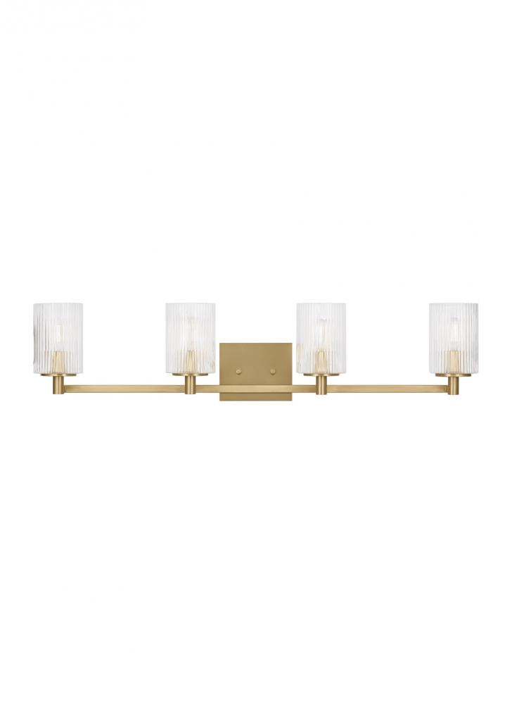 Generation Lighting GLV1044SB Four Light Wall/Bath