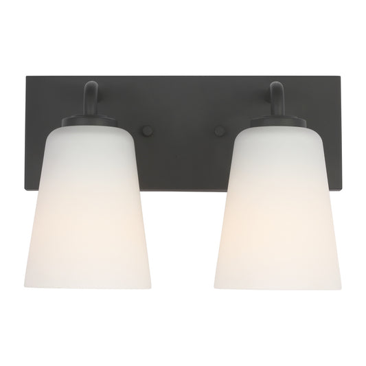 Generation Lighting GLV1052MBK Miles Medium Vanity