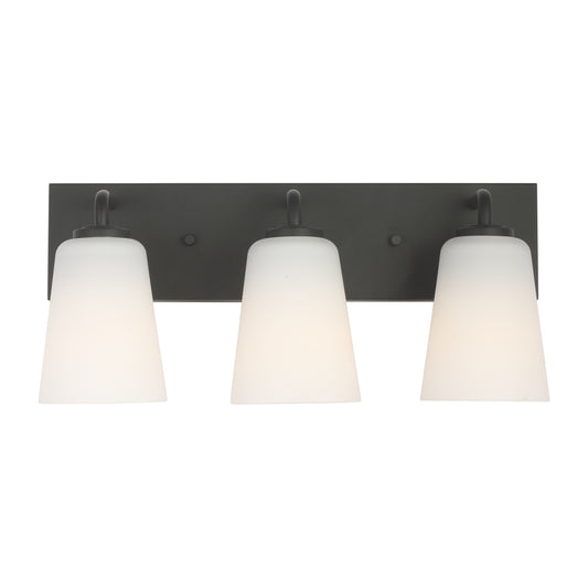 Generation Lighting GLV1053MBK Miles Large Vanity