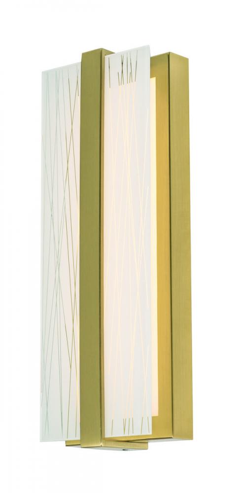 AFX GLYS140512L30D1SB GALLERY SCONCE LED W 1200lm 120V