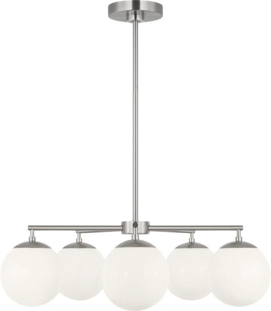 Generation Lighting GLC1795BN Nube Five Light Chandelier