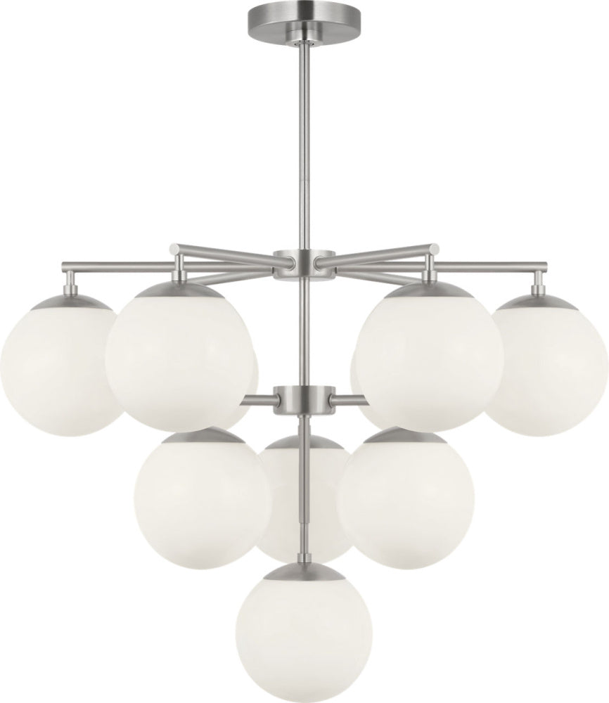 Generation Lighting GLC18010BN Nube Ten Light Chandelier