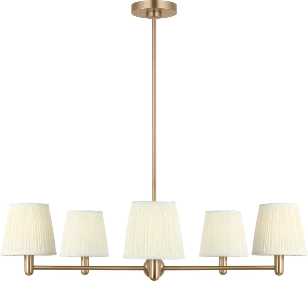 Generation Lighting GLC1865SB Vilera Five Light Chandelier