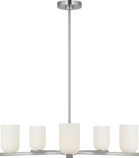Generation Lighting GLC1935BN Neblina Five Light Chandelier