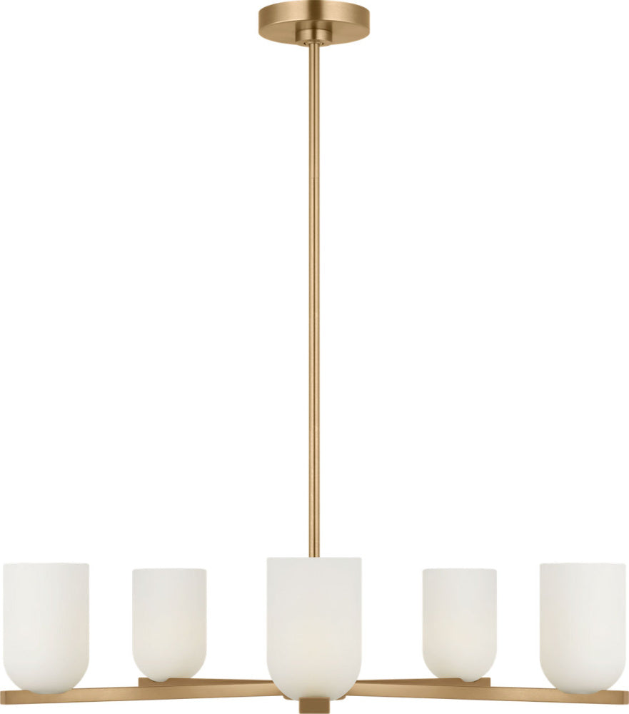 Generation Lighting GLC1935SB Neblina Five Light Chandelier