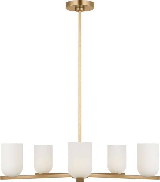 Generation Lighting GLC1935SB Neblina Five Light Chandelier