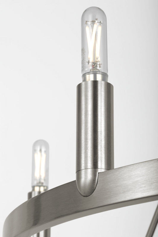 Generation Lighting GLC2016BN Mirla Six Light Chandelier