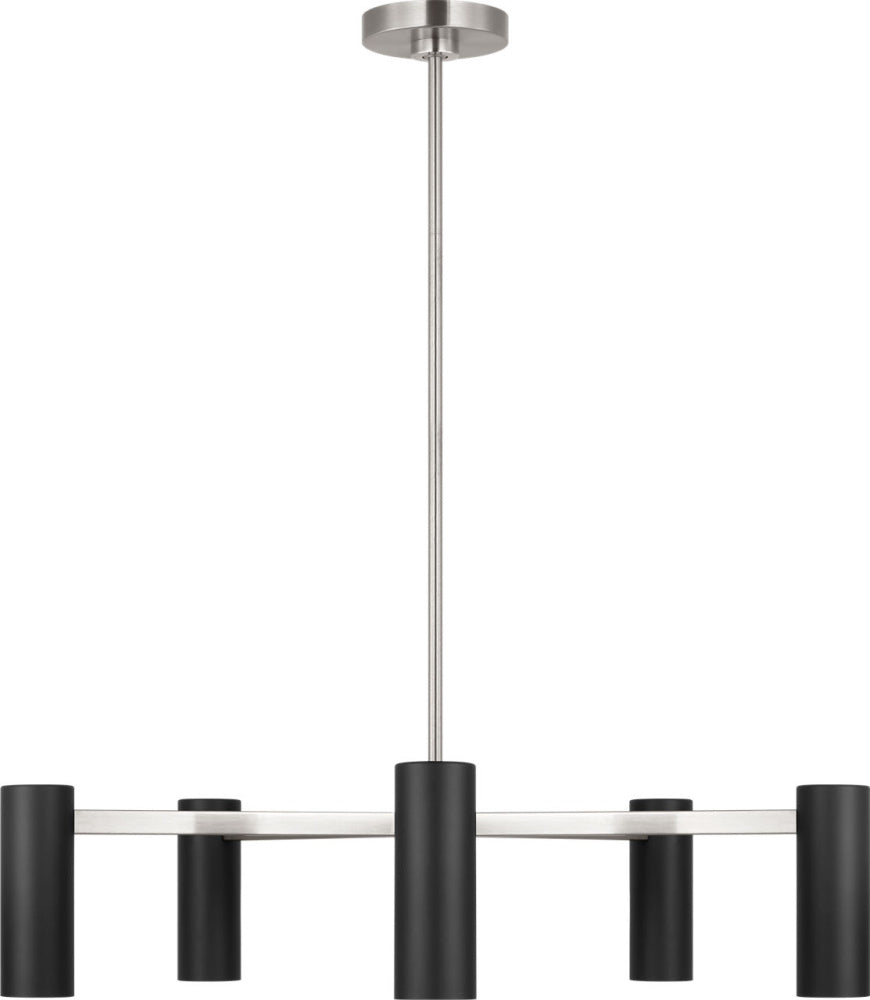 Generation Lighting GLC2055BN Zentro Five Light Chandelier