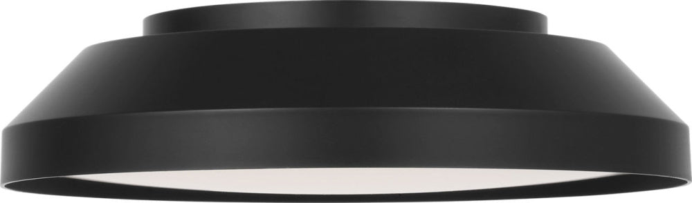 Generation Lighting GLF1981MBK Nevado 12 LED Flush Mount