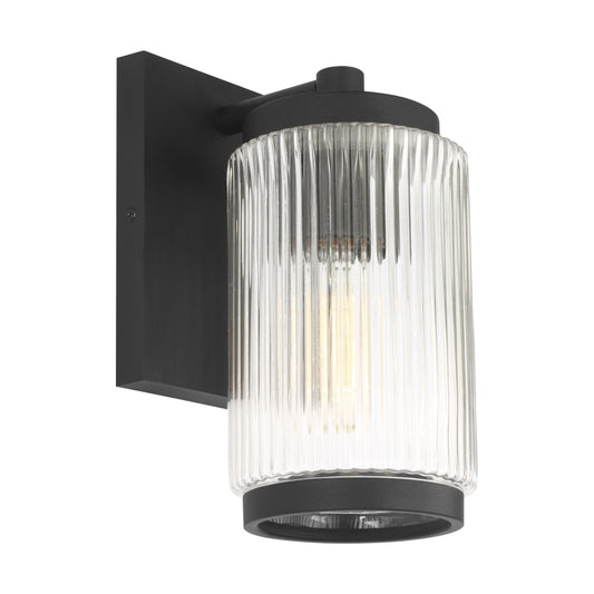 Generation Lighting GLO1061TXB Ronde Small One Light Outdoor Wall Lantern