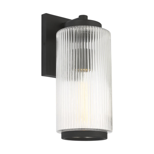 Generation Lighting GLO1071TXB Ronde Medium One Light Outdoor Wall Lantern