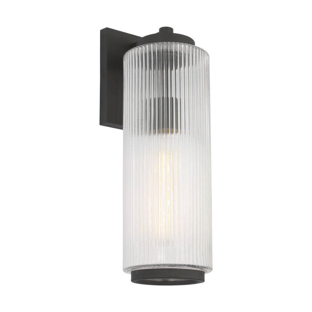 Generation Lighting GLO1081TXB Ronde Large One Light Outdoor Wall Lantern