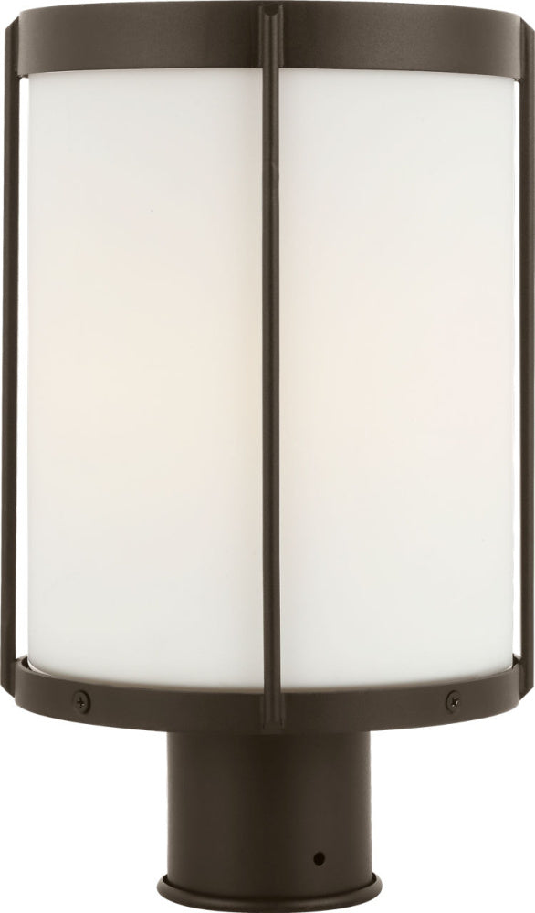 Generation Lighting GLO1741OE-ANBZ Luning 13 One Light Outdoor Post Lantern