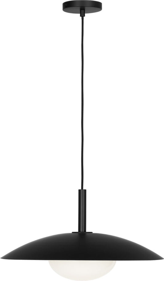 Generation Lighting GLP2041MBK Mont One Light Pendant