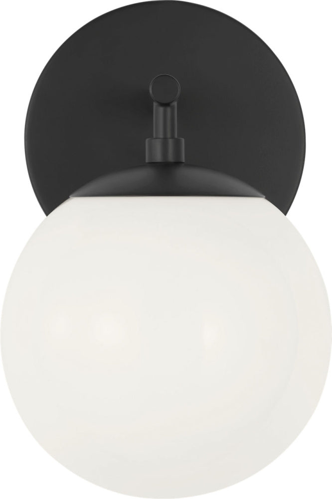 Generation Lighting GLV1831MBK Nube One Light Vanity