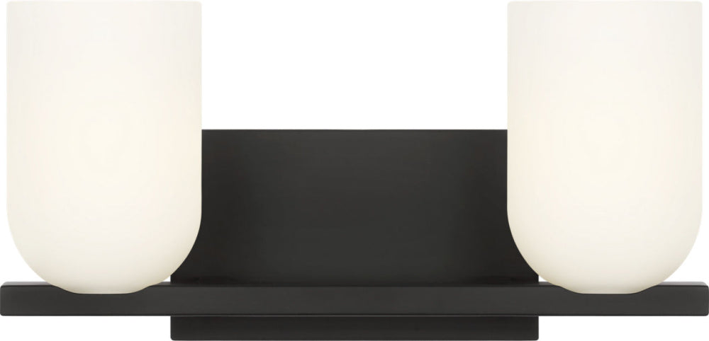 Generation Lighting GLV1962MBK Neblina Two Light Vanity