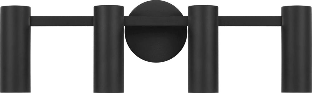Generation Lighting GLV2084MBK Zentro Four Light Vanity