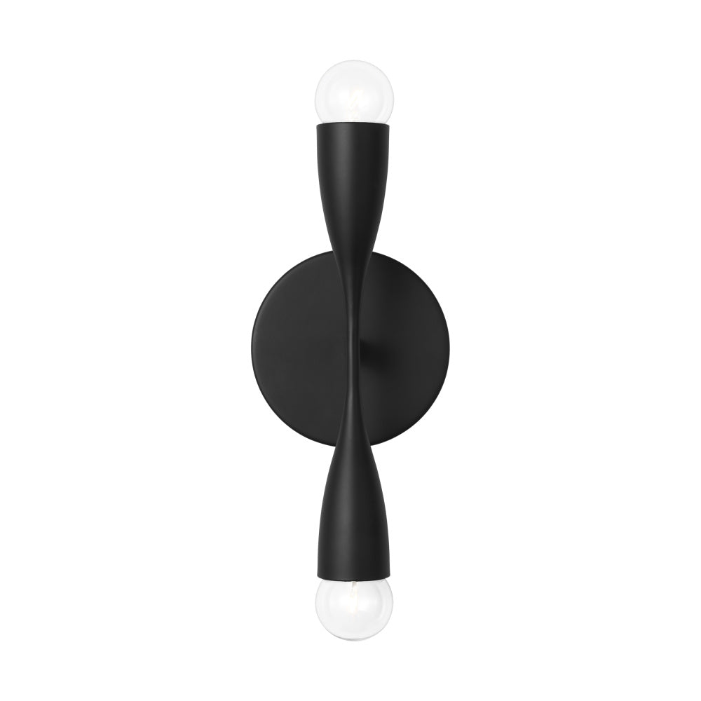 Generation Lighting GLW1002MBK Maya Small Bath