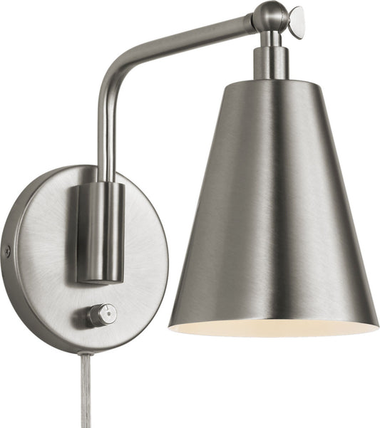 Generation Lighting GLW2001BN Drae One Light Task Sconce