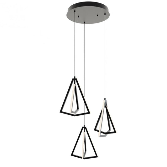 AFX GNAP15L30D1BKRND3 Gianna Three Pendant 3000K 120V Black