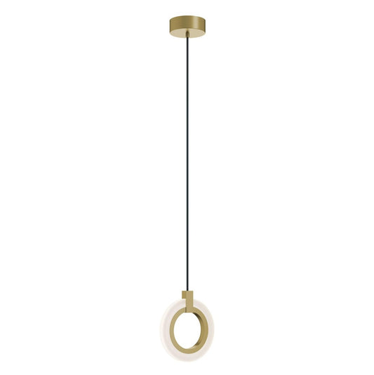 AFX HLOP08LAJUDLB Halo 8'' LED Pendant,120-277V,18W,5 CCT,LB