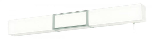 AFX HLYB48L30ENSN Holly 48'' LED Overbed,120V,3000K,Satin Nickel